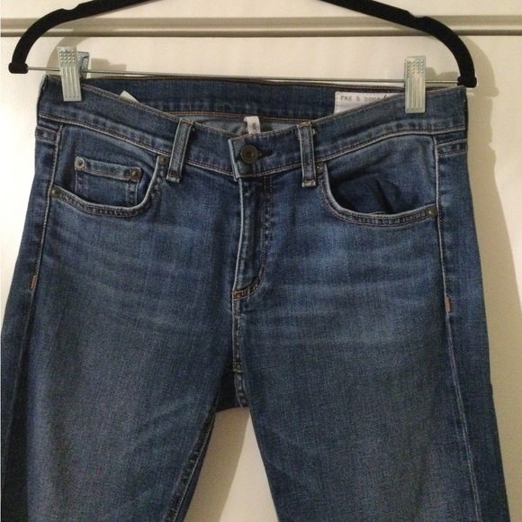 rag & bone women’s Dre Capri low-rise jeans - Picture 3 of 11